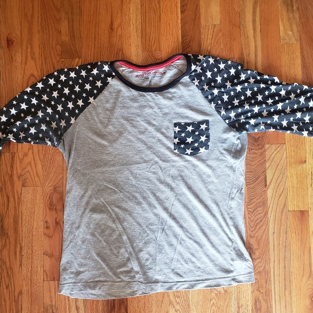 Baseball style shirt